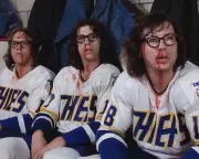 8x10 photo of "The Hanson Brothers" from the iconic movie "Slapshot".