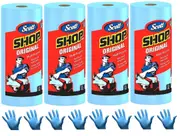 Scott Towels, Strong Absorbent Multi-Purpose Disposable, 4 Rolls (220 Sheet Total)