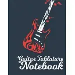 GUITAR TAB NOTEBOOK: BLANK MUSIC JOURNAL FOR GUITAR MUSIC NOTES - GUITAR TABLATURE BLANK NOTEBOOK CHORDS GUITARISTS SHEET MUSIC JOURNAL MUS