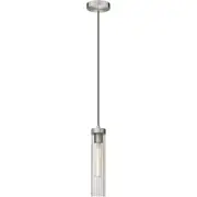 Z-Lite 740P-BN Beau 1 Light 4.75 inch Brushed Nickel Pendant Ceiling Light