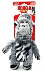 KONG Jungle Jamz Gorilla M/L Body Sqeaker Crinkly Rattles Plush Dog Toy 12.5"