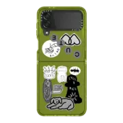 Galaxy Z Flip4 Impact Case INAP STICKER 01
