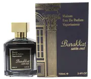 Fragrance World Barakat Satin Oud Eau De Parfum Spray For Men 3.4oz / 100ml 3.4 oz