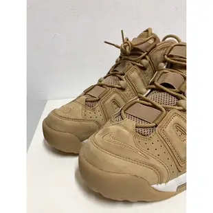 全新 Nike Air More Uptempo Flax 小麥 卡其 大AIR 休閒籃球鞋 Pippen 皮朋