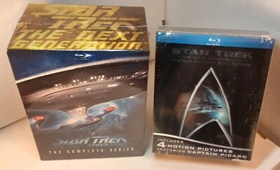 Star Trek: Next Generation Complete Series + Movies Collection (Blu-ray) NEW