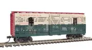 Bachmann 40' Animated Stock Car, North Pole & Southern 12040, HO Scale