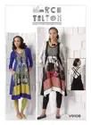 Vogue Sewing Pattern 9108 Misses 16-26 Dress with Shaped Hem Top and Leggings