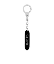 CELINE SKATEBOARD CHARM in Brass and Enamel One size Black