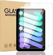 avakot 2 Pack New Screen Protector for iPad Mini 7 8.3 Inch 2024 | Clear Tempered Glass Film for iPad Mini 7th/6th Gen | Anti-Scratch Sensitive Screen Protector for iPad Mini 6