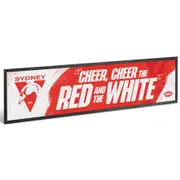 Sydney Swans AFL Team Song Bar Mat Runner