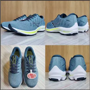 美津濃 MIZUNO 男慢跑鞋 WAVE RIDER 25 WAVEKNIT J1GC217601 J1GC217620