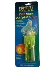 VINTAGE Pumpkin Masters Safe Flashing Battery Candle JackO Lantern Light NEW