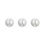 6pc BlueLounge CableDrop Desk Cords/Wires/Earphones Organiser/Holder 2.9cm White