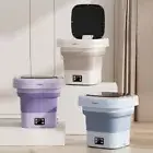 Portable Folding Washing Machine With LCD Display Mini Underwear Sock Centrifuge
