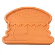 Waggly Nylon Hamburger Power Chewer Dog toy
