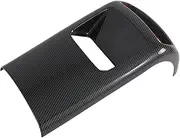 ZYCBUDFG Compatible for Hyundai -Palisade 2019-2023 Car Rear Air Outlets Panel Cover Trim Sticker Accessories ABS Carbon Fiber