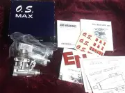O.S. MAX-25F ABC 4.07cc 2-stroke R/C airplane glow engine with muffler, new f/s