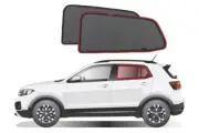 Genuine SNAPSHADES Car Rear Window Shades for Volkswagen T-Cross (2018-Present)
