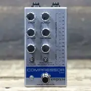 Empress Effects Compressor MkII Analog Compressor Silver Sparkle Effect Pedal