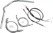 Hurricane handle set POLICE 3-inch chrome-plated H703-067C
