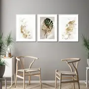 Monstera Leaves 3 sets Canvas