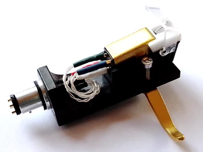 Litz 5N Silver Wired Wooden Headshell + Cartridge For Sansui FR-4060 Turntable