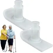 Walker Ski Glides | Walking Frame Feet Pad | Walker Glides for Elderly Seniors, Walking Frame Anti-Slip Foot Pad