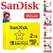 SanDisk 2TB micro SD XC (UHS-I U3-100MB/s) Memory Card For Nintendo Switch