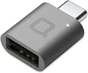 nonda USB C to USB Adapter, USB-C to USB 3.0 Adapter, USB Type-C to USB, Thunderbolt 3 to USB Female Adapter OTG for MacBook Pro 2019/2018, MacBook Air 2020, Surface Go,and Type-C devices(Space Gray) 1 Pack MI22SGRN