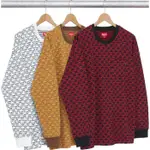 (TORRENT) SUPREME I LOVE YOU JACQUARD L/S TOP 黑