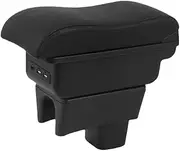 MAX COOL Center Console Storage Box Suitable for Suzuki Swift 2005-2021 Armrest Box Replacement Double Layer Storage