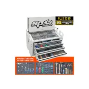 SP Tools 413Pcs Field Service Toolkit - Plus Bonus EVA Storage Trays White