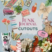 Junk Journal Cutouts Ephemera Vintage, Modern, Text, Food, Botanical: Images