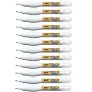 Bic Wite-Out Shake N Squeeze Pen Correction 8ml White Box 12