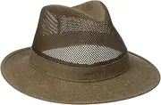 [Henschel Hats] Men's Hiker Crushable Mesh Breezer UPF 50+ Hat