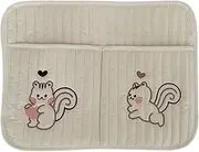 Crib Organizer - Baby Bedside Storage Bag | Nursery Organizers, Cot Caddy, Diaper Stacker, Bed Side Pouch for Baby Cribs