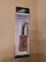 TRIPLETT LINE BUG-4 TELEPHONE LINE TESTER RJ-11 AND RJ-45 - NEW