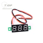 0.28" DC Digital Voltmeter Panel Mount Green LED Voltage Volt meter 2.50~30V