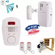 Wireless Motion Sensor Alarm PIR Garage Shed Driveway Home Alert System Security
