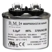 14005 - Mars OEM Replacement Run Capacitor 370 VAC 5 MFD Oval