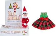 The Elf on the Shelf® Blue Eyed Girl with Claus Couture Collection® Gifts & Glamour Party Dress