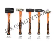 5Pcs Hammer Set Cross Pein Hammer Ball Pein Hammer Rubber Mallet Sledge Hammer