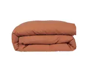 Ecology Dream Soft Bed Quilt Cover Clay Brown Home Bedding/Linen - Clay