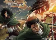 Attack on Titan Jigsaw Puzzle Eren Giant Levi & Mikasa (600 pcs) ✨USA Ship✨