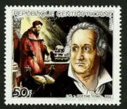 Personalities 1984 (Goethe-Dunant-Nobel-Powell-Kennedy - - Perforated - Full