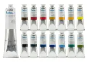 Lukas Berlin Artist Water Mixable Oil Paint Colors, Portrait Set