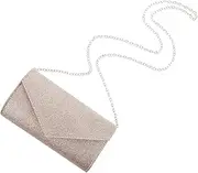 [OATIPHO] Small Clutch Bag for Women Evening Bag Clutch Purses Shiny Envelope Purse Prom Handbags Polyester Pvc