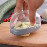 2-in-1 Garlic Slicer Small Smasher Cooking Manual Pressing Grinding Grater Tool