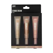 OXX Cosmetics Strobe Cream Trio - Glaze, Honey and Peachlite