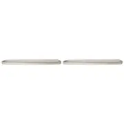 2PK LVD Wooden Long Baguette Whisper Tray 70x9.5cm - Natural